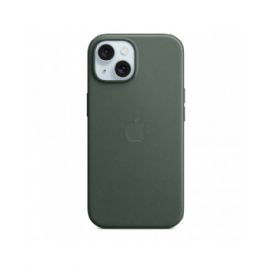 iPhone 15 FineWoven Case with MagSafe - Evergreen - MT3J3ZM/A