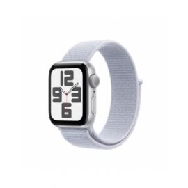 Apple Watch SE GPS 40mm Argento Cassa Alluminio con Cinturino Sport Loop Nuvola Blu - MXEE3QL/A